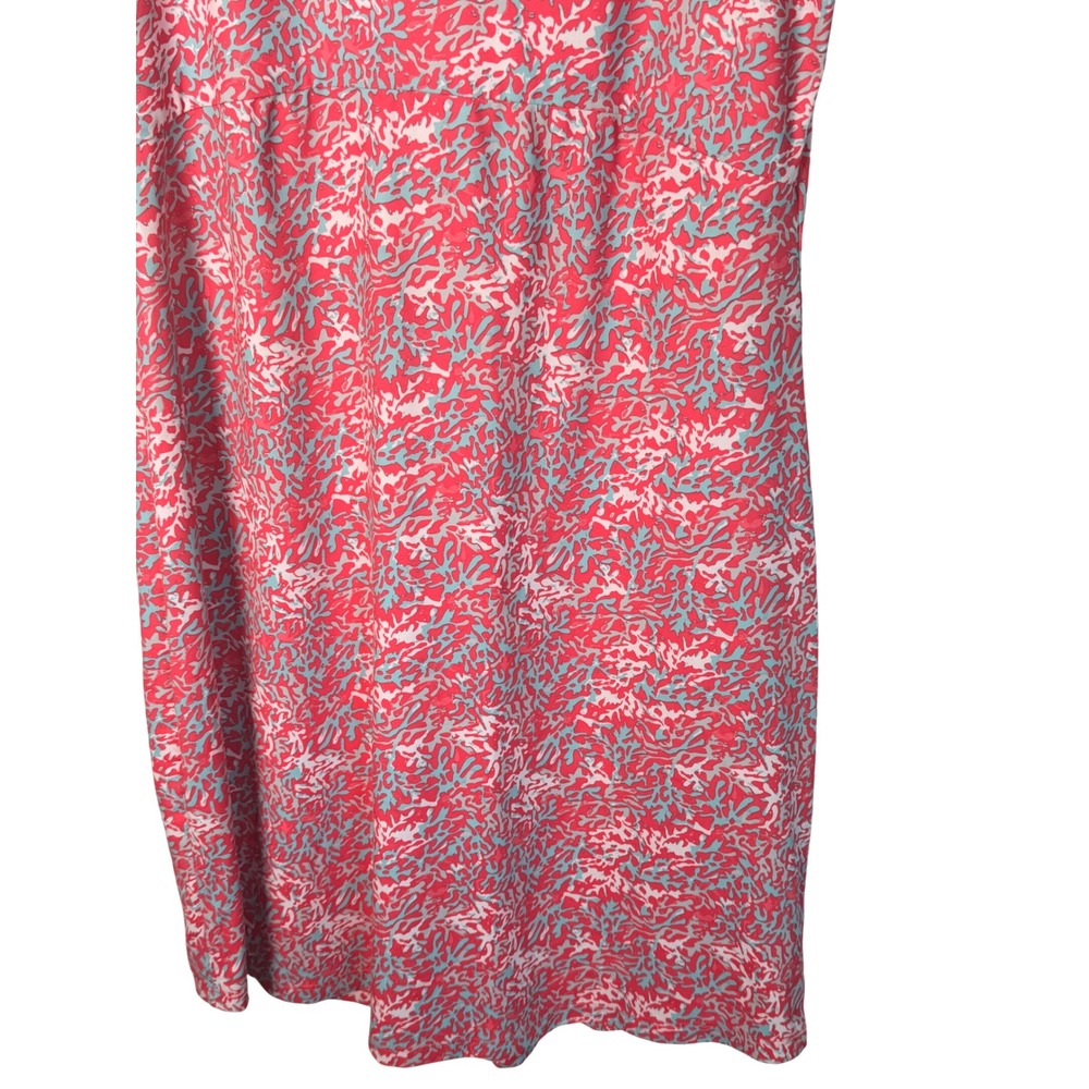 Columbia Sz M Coastal Sporty Dress Coral Athleisure Resort Fishingcore Summer - Picture 11 of 13